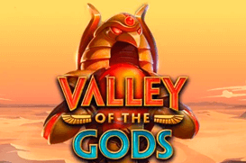 Valley of the Gods: Greek god and golden gates on clouds